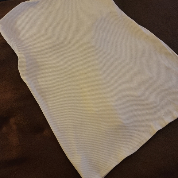 Levi's Strauss & Co. Floral Long Sleeve Shirt | Cream/Black | Medium - Picture 9 of 12